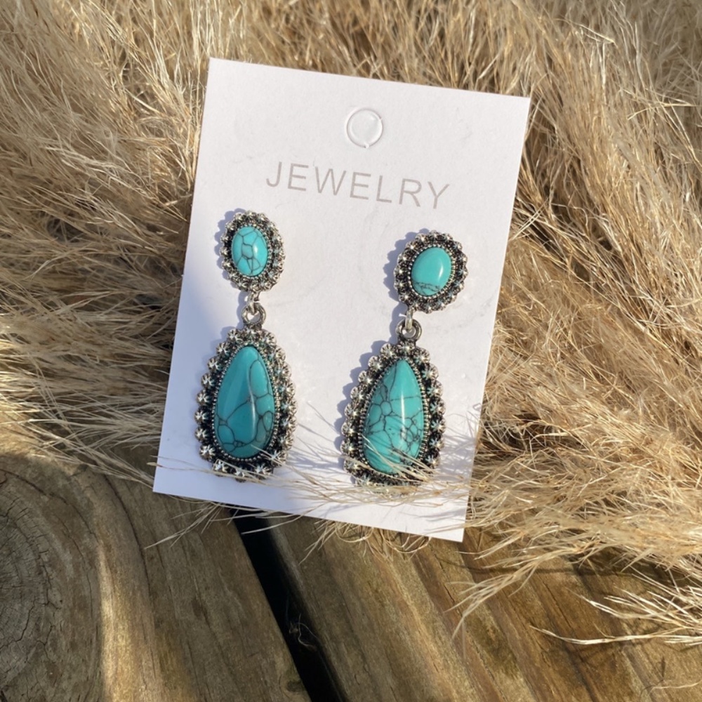 Turquoise Dangle Earrings